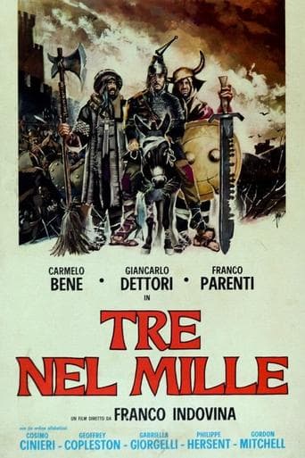 Movie poster for Tre nel mille