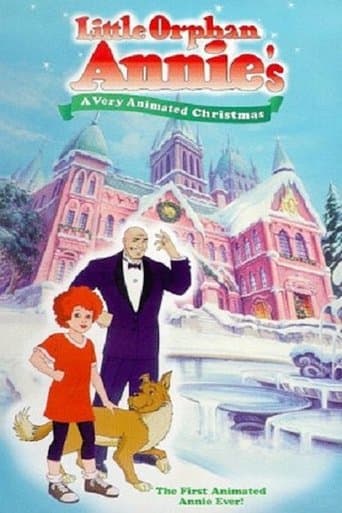 Movie poster for Little Orphan Annie's A Very Animated Christmas