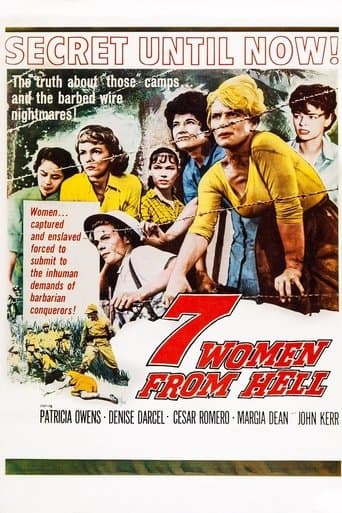 Movie poster for Seven Women from Hell