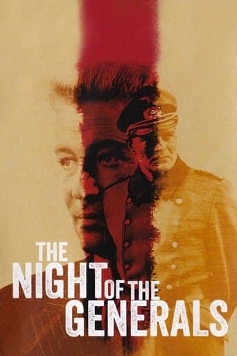 Movie poster for The Night of the Generals