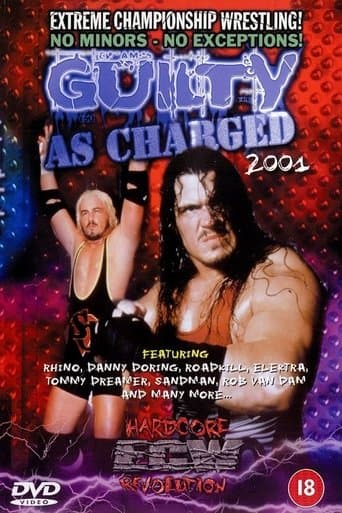 Movie poster for ECW Guilty as Charged 2001