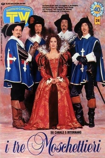 Movie poster for The Three Musketeers