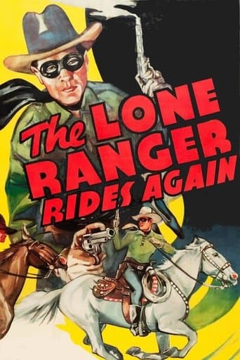 Movie poster for The Lone Ranger Rides Again