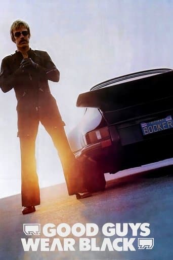 Movie poster for Good Guys Wear Black