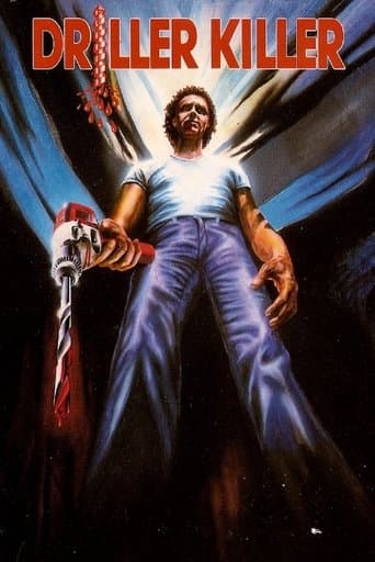 Movie poster for The Driller Killer