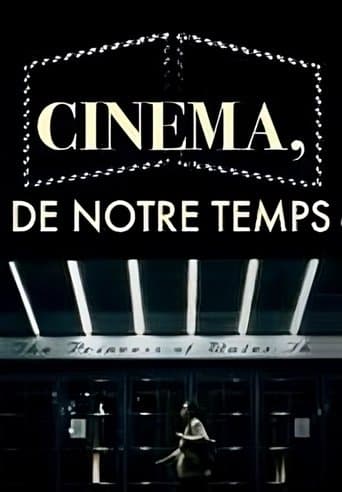 Movie poster for Cinéma, de notre temps