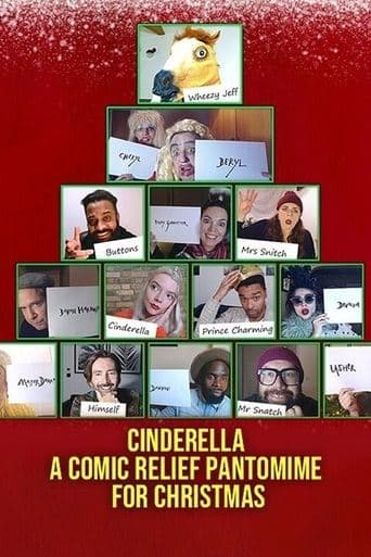 Movie poster for Cinderella: A Comic Relief Pantomime for Christmas