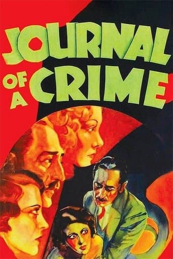 Movie poster for Journal of a Crime