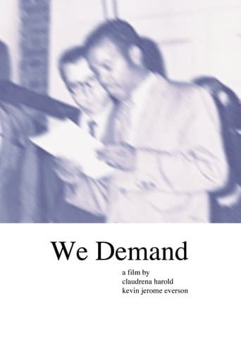 Movie poster for We Demand