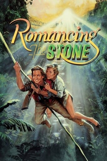 Movie poster for Romancing the Stone