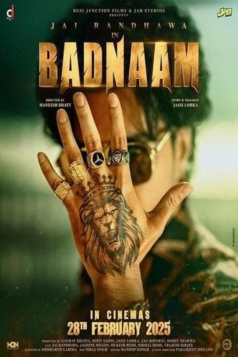 Movie poster for Badnaam
