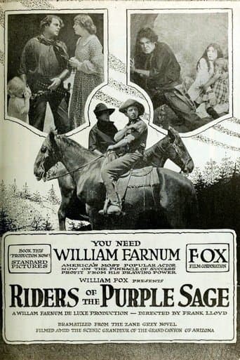 Movie poster for Riders of the Purple Sage