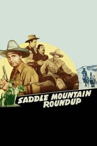 Movie poster for Saddle Mountain Roundup