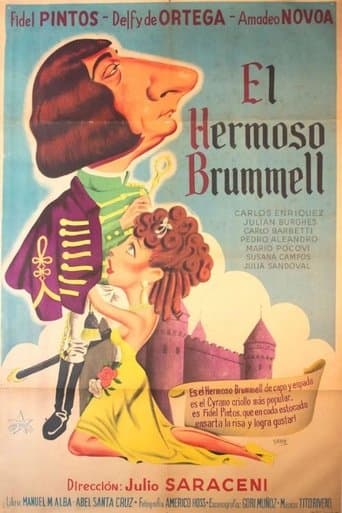 Movie poster for El hermoso Brummel