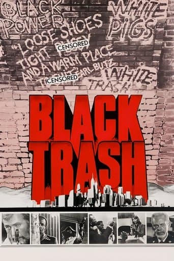 Movie poster for Black Trash