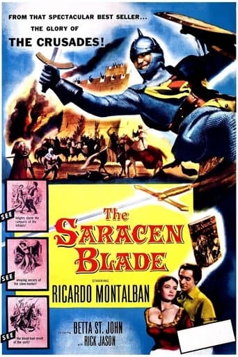 Movie poster for The Saracen Blade