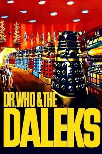 Movie poster for Dr. Who and the Daleks