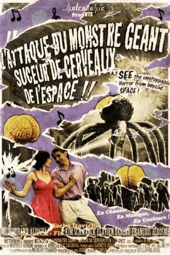 Movie poster for Attack of the Giant Brainsucker Monster From Outer Space
