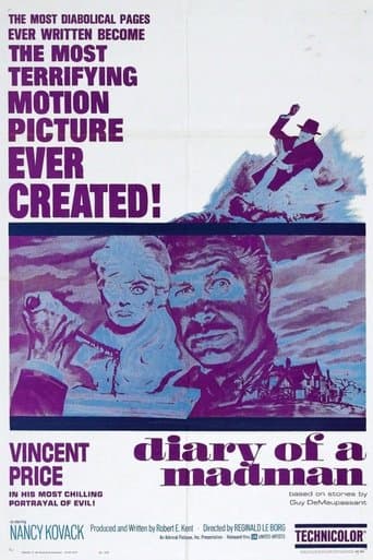 Movie poster for Diary of a Madman