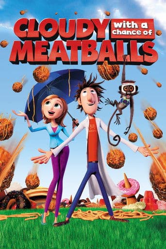 Movie poster for Cloudy with a Chance of Meatballs