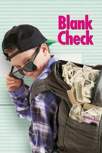 Movie poster for Blank Check