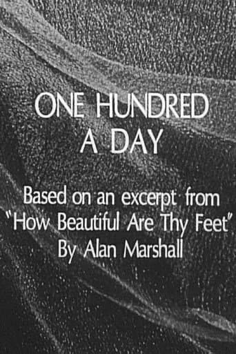 Movie poster for One Hundred a Day