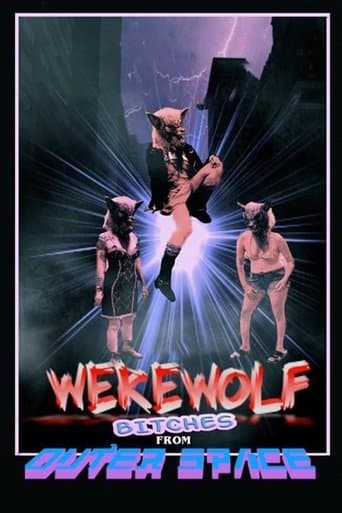 Movie poster for Werewolf Bitches from Outer Space