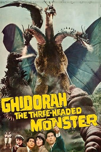 Movie poster for Ghidorah, the Three-Headed Monster