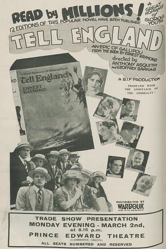 Movie poster for Tell England