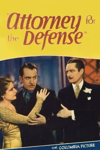 Movie poster for Attorney for the Defense