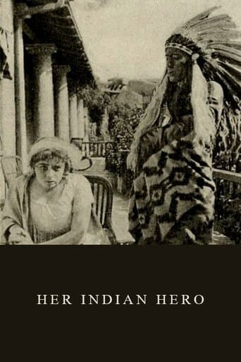 Movie poster for Her Indian Hero