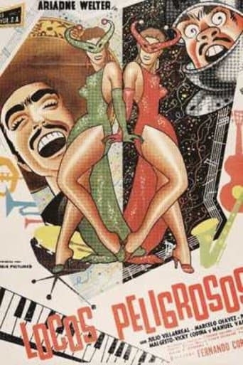 Movie poster for Locos Peligrosos