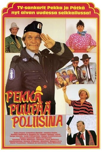 Movie poster for Pekka Puupää poliisina