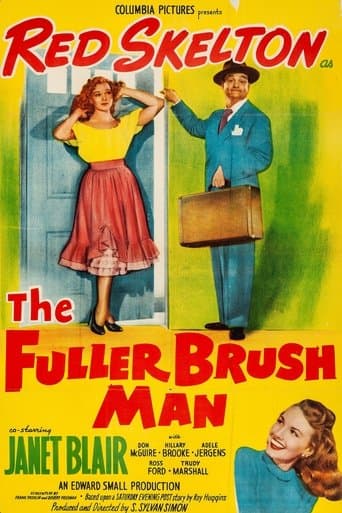 Movie poster for The Fuller Brush Man