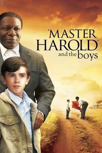 Movie poster for Master Harold... and the Boys