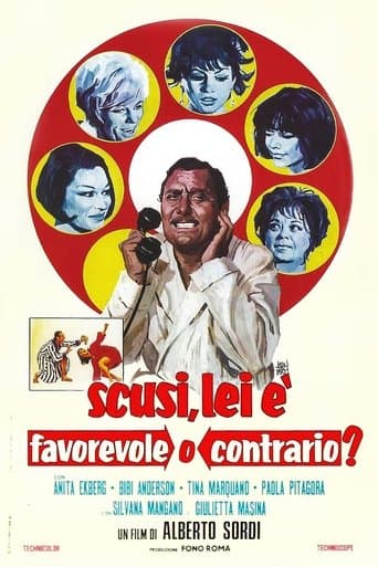 Movie poster for Pardon, Are You for or Against?