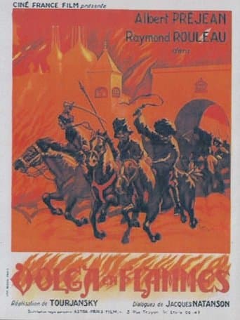Movie poster for Volga in Flames