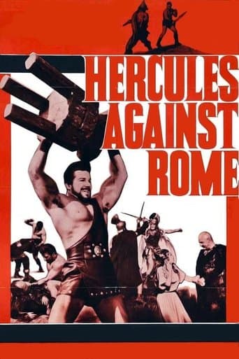 Movie poster for Hercules Against Rome