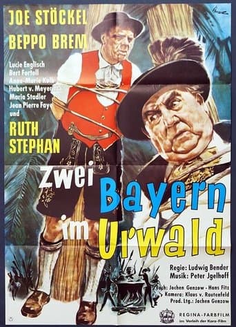 Movie poster for Zwei Bayern im Urwald