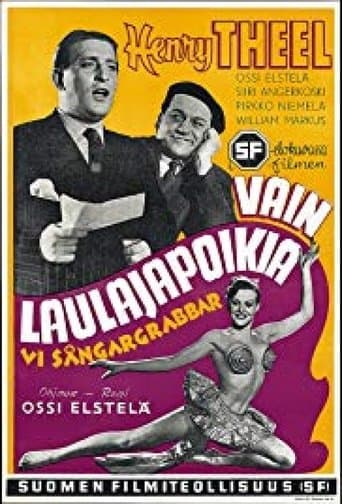 Movie poster for Vain laulajapoikia