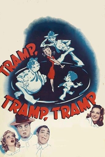 Movie poster for Tramp, Tramp, Tramp!