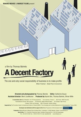 Movie poster for A Decent Factory