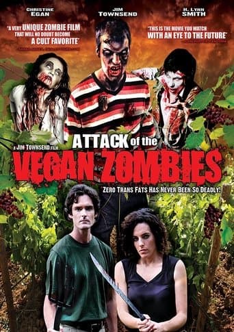 Movie poster for Attack of the Vegan Zombies!