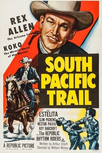 Movie poster for South Pacific Trail