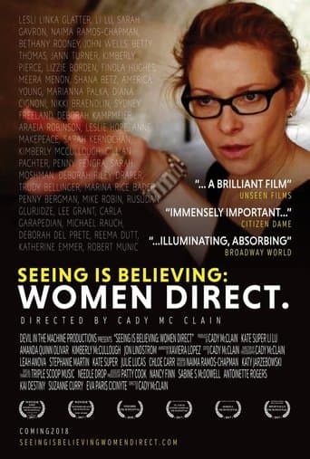 Movie poster for Seeing is Believing: Women Direct