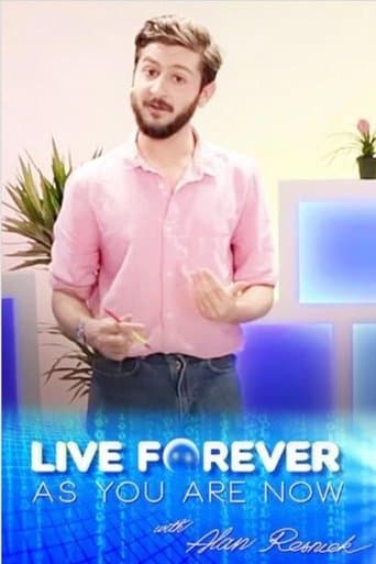 Movie poster for Live Forever as You Are Now with Alan Resnick
