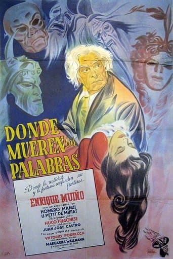 Movie poster for Donde mueren las palabras