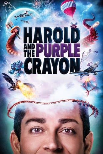 Movie poster for Harold and the Purple Crayon