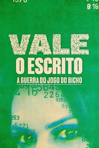 Movie poster for Vale o Escrito - A Guerra do Jogo do Bicho