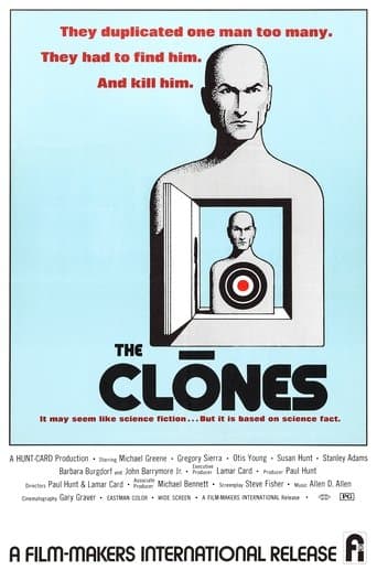Movie poster for The Clones